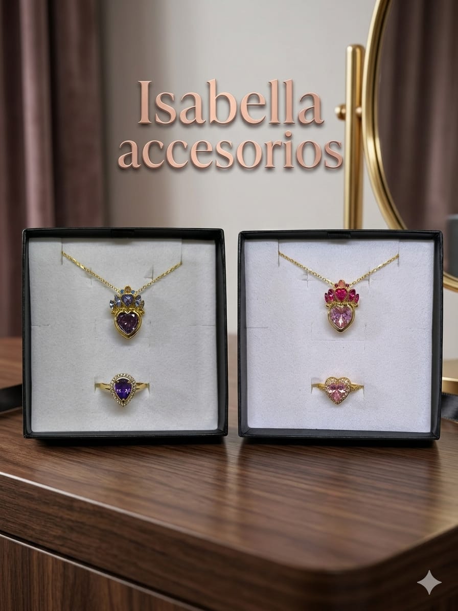 collar de princesa plateado