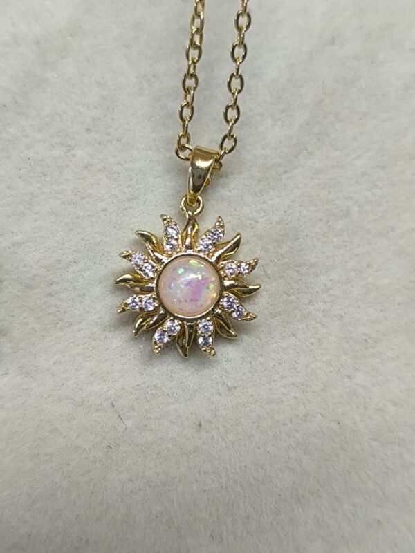 collar sol de rapunzel GIRATORIO