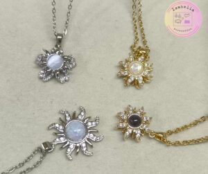 Collar Sol de Rapunzel dorado