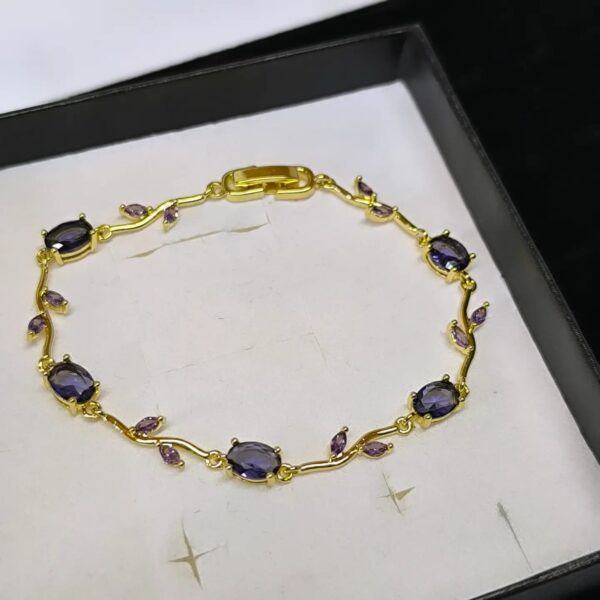Pulseras tulipán Dorado