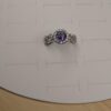 anillo violeta platedo