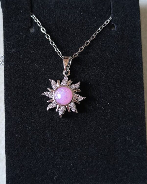 collar Sol de Rapunzel Plateado