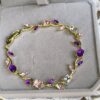 Pulseras tulipán Dorado