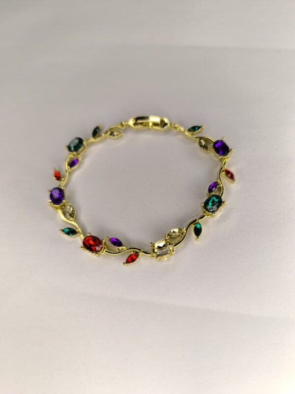 Pulseras tulipán Dorado