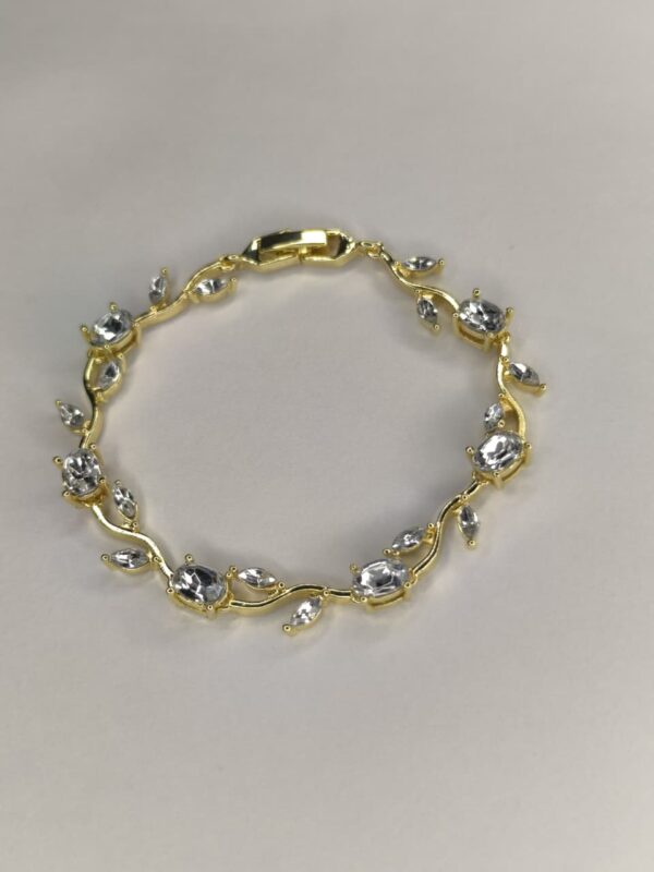 Pulseras tulipán Dorado
