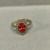 anillo gota Dorado