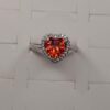 anillo corazón