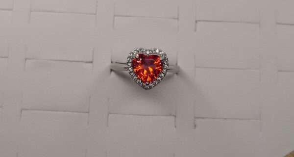 anillo corazón