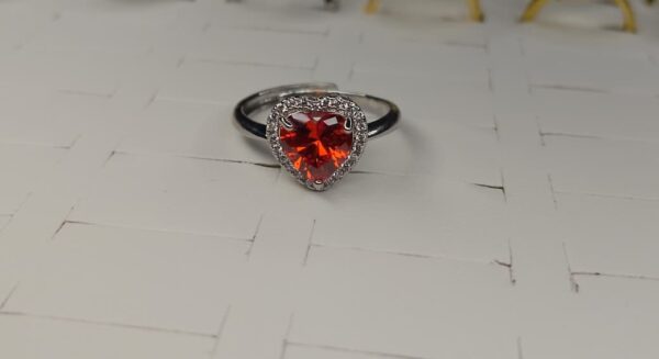 anillo corazón