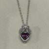 collar de princesa plateado