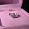 anillo corazón