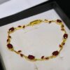 Pulseras tulipán Dorado