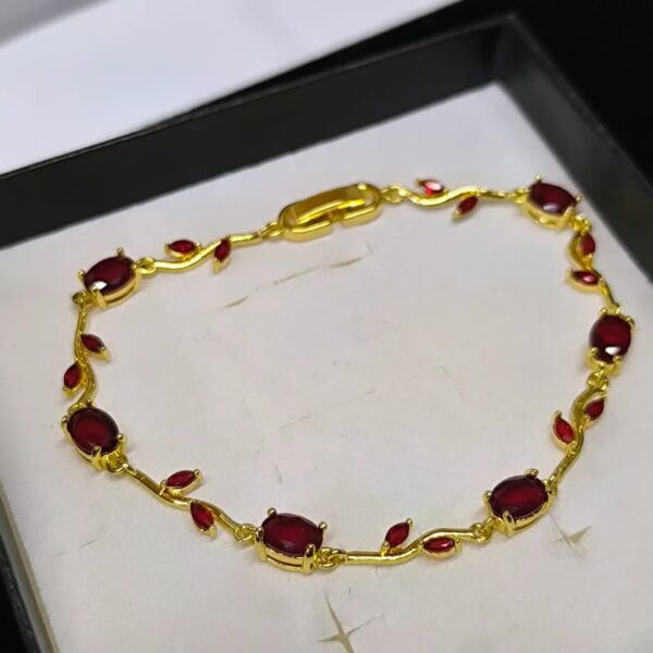 Pulseras tulipán Dorado