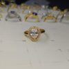 anillo gota Dorado