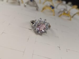 anillo flor