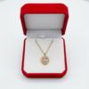 Corazón pando rosa