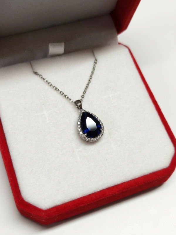 1786133401707 Collar gota azul 💙