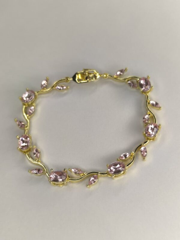 Pulseras tulipán Dorado